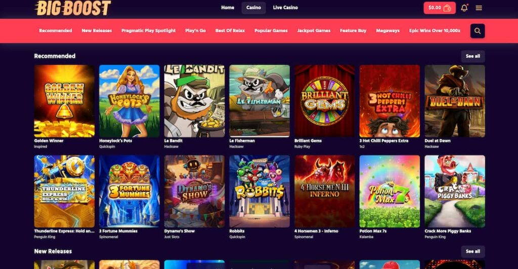 Big Boost_ Casino Section