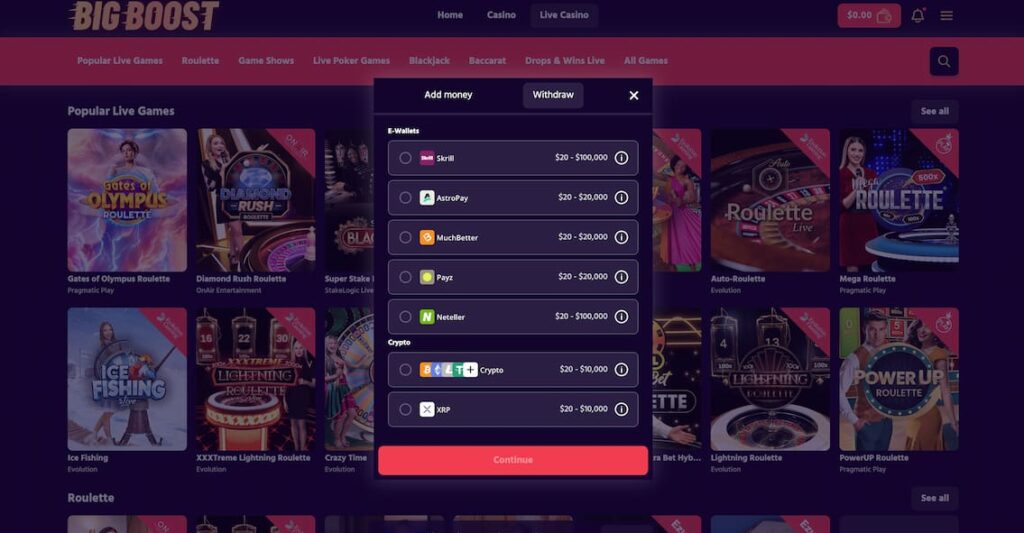 Big Boost_ withdraw