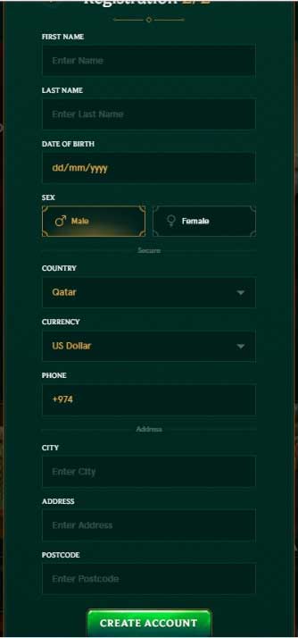 casinia-sign-up-step-3